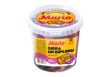Grauzdiņi Siera un ķiploku MARIO 300g