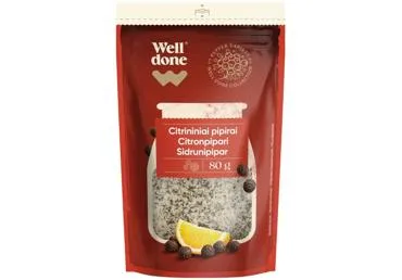 Citronpipari WELL DONE 80g