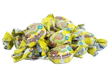 Melones šokolādē ar valriekstiem sver.