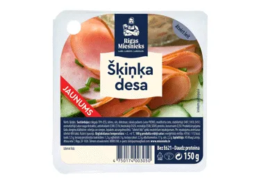 Šķiņķa desa šķēlēs RM 150g