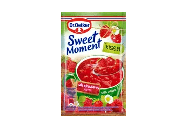 Ātri pagatavojams ķīselis meža zemeņu ar augļiem DR.OETKER