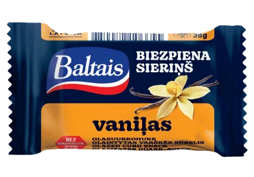 Biezpiena sieriņš BALTAIS vaniļas 38g
