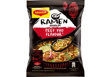 Ātri pagatavojamās nūdeles MAGGI Pho liellopa 90g