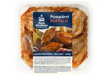 Cāļa spārniņi Buffalo marinādē RM 400g