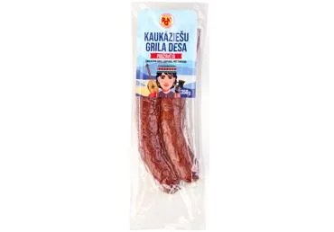 Pusžāvēta grila desa Kaukāziešu RGK 350g