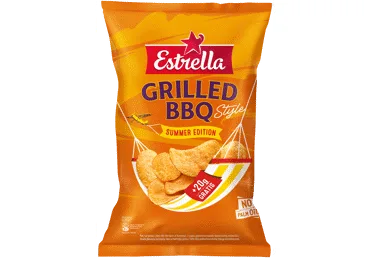Čipsi ESTRELLA ar barbekjū garšu 200g